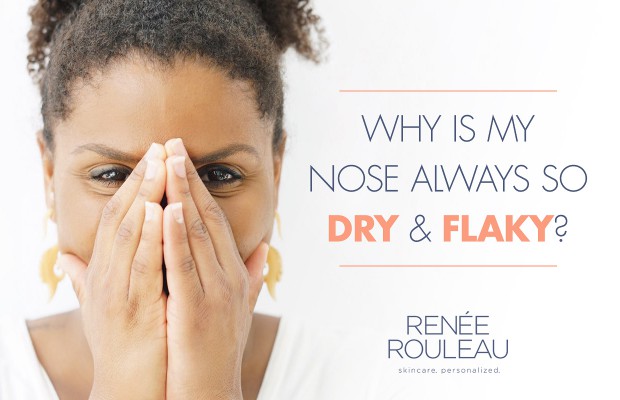 nose skin dry peeling flaky flaking face rid stop barrier why moisture damaged fix reneerouleau toxoplasmosis