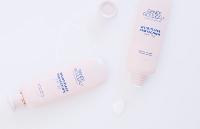 Renee Rouleau's weightless SPF protection