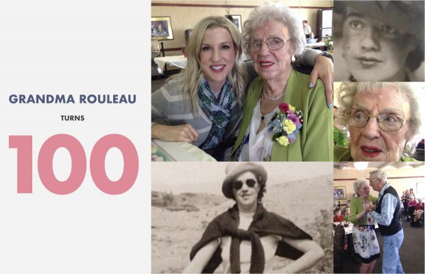 Renee Rouleau with her grandmother