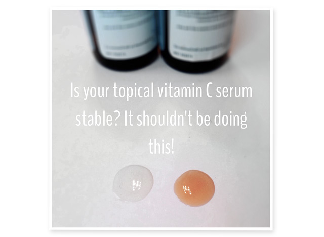 topical vitamin c serum