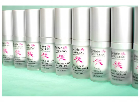 a line of Renee Rouleau's skincare products