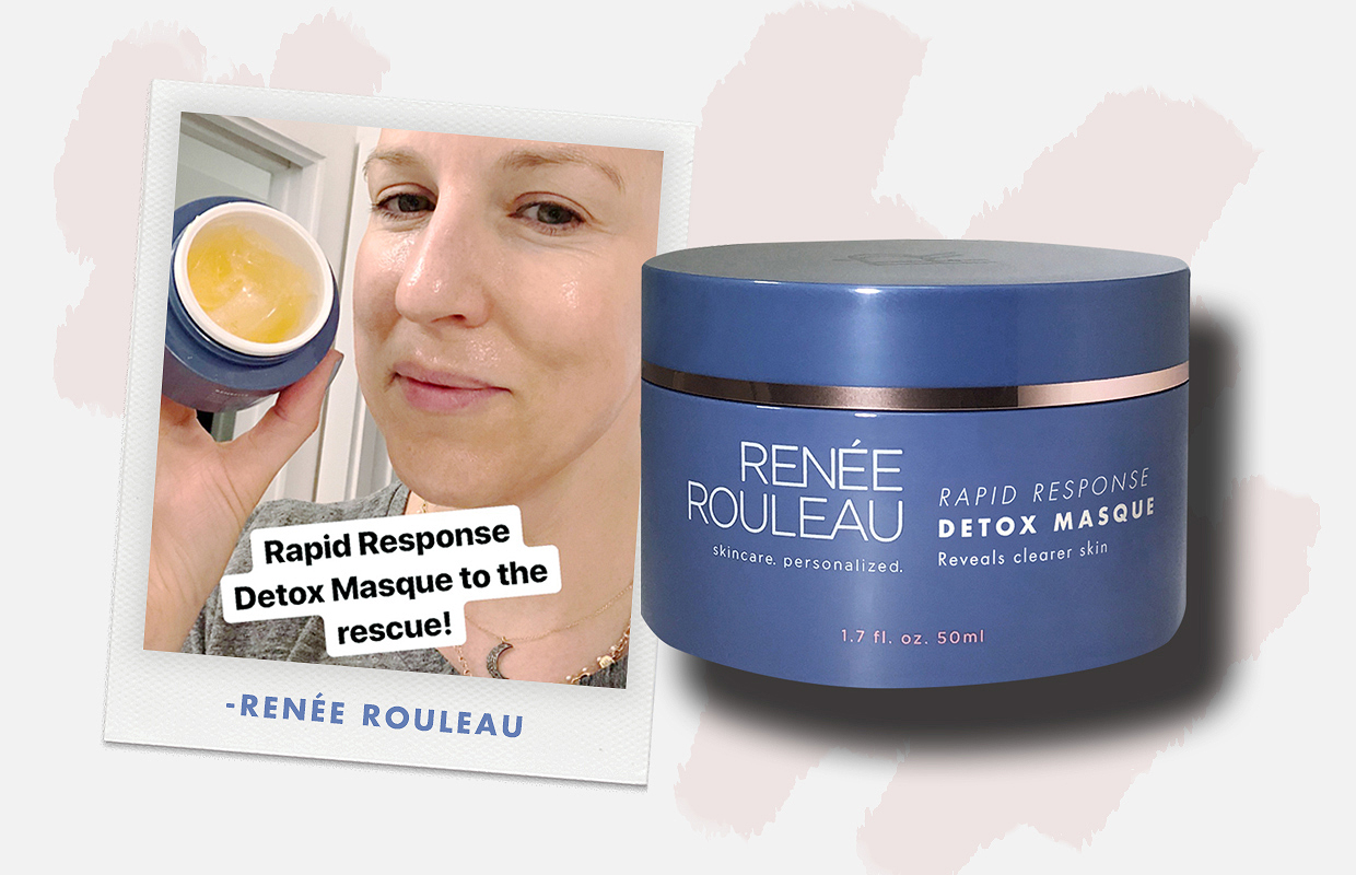 Face Mask For Acne Rapid Response Detox Masque Renee Rouleau Skin Care