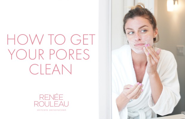 clean out clogged pores