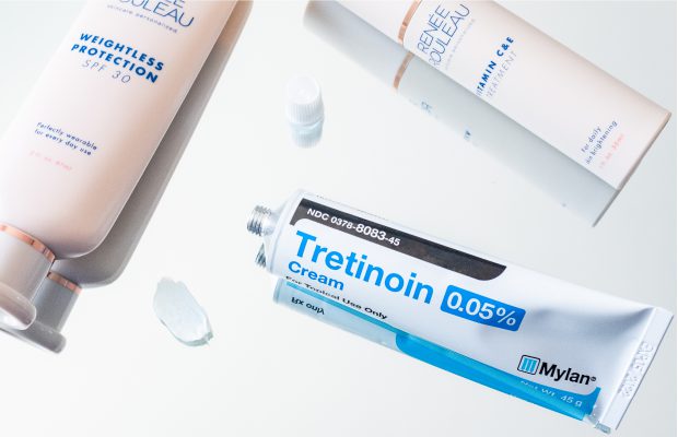 Retinol based skin care products