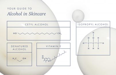 structures of alcohol in skincare